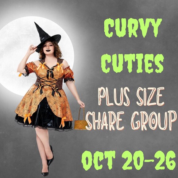 CURVY CUTIES: Plus Size Share Group Oct. 20-26 - Picture 1 of 3